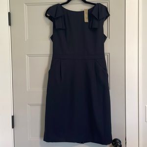 J Crew Bow Shoulder Sheath